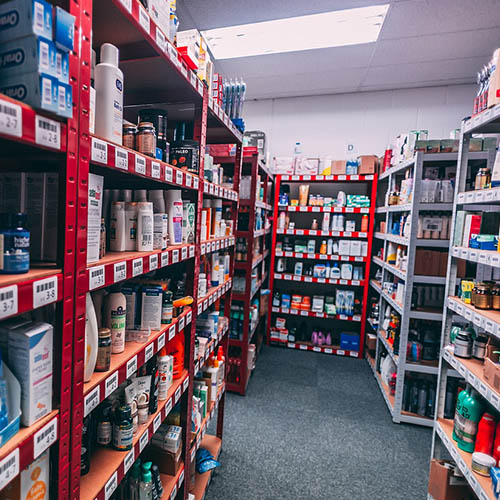 vue interieure Pharmacie des Rochelles